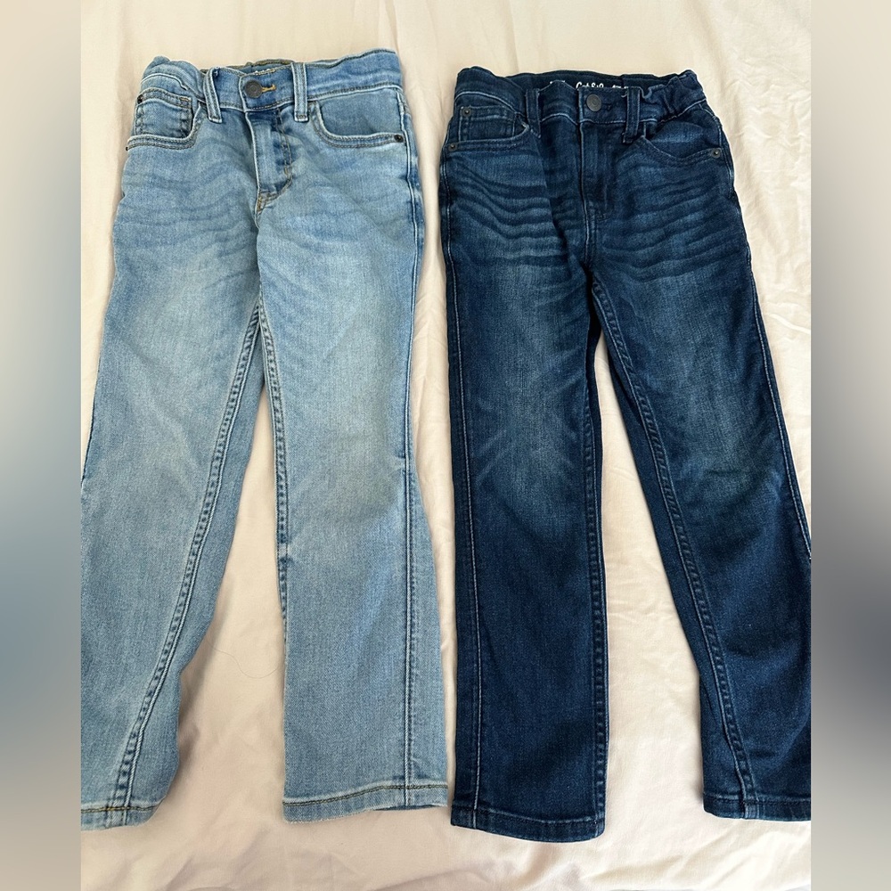 Girls skinny jeans set